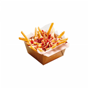 Frites cheddar bacon